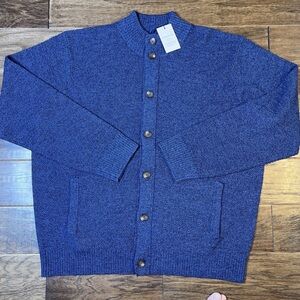 Peter Millar men’s cardigan wool sweater MSRP $325